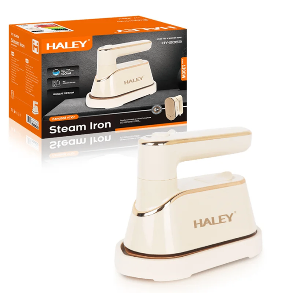 Fer à repasser vapeur compact 1300W