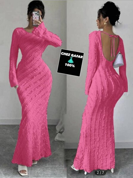 Robe Longue Épaules Dénudées