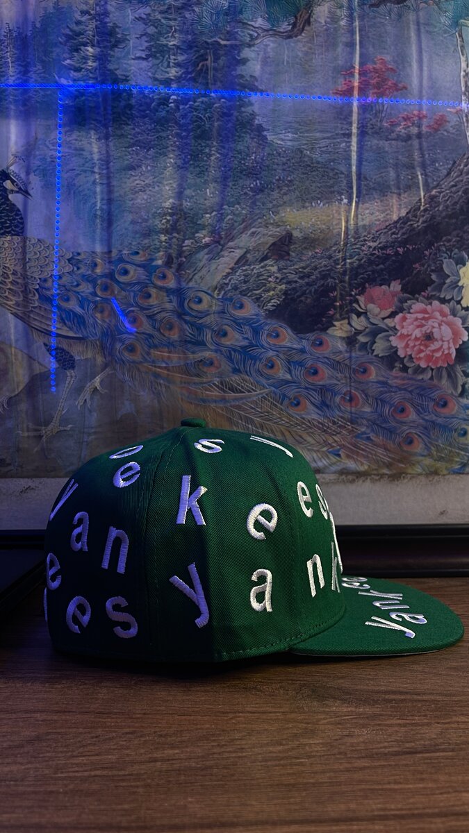 Casquette verte Yankees