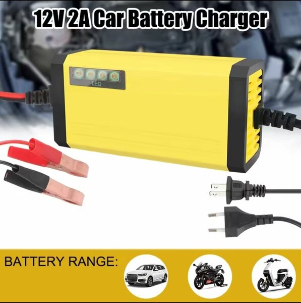 Chargeur de Batterie Voiture 12V