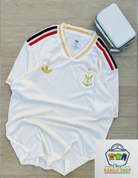 Maillot rétro blanc homme