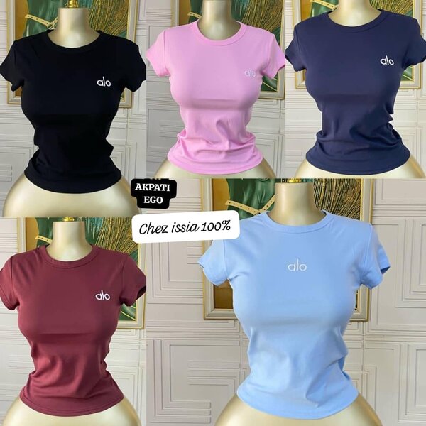T-shirts sport femmes colorés