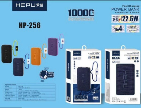 HEPU 10000mAh Power Bank