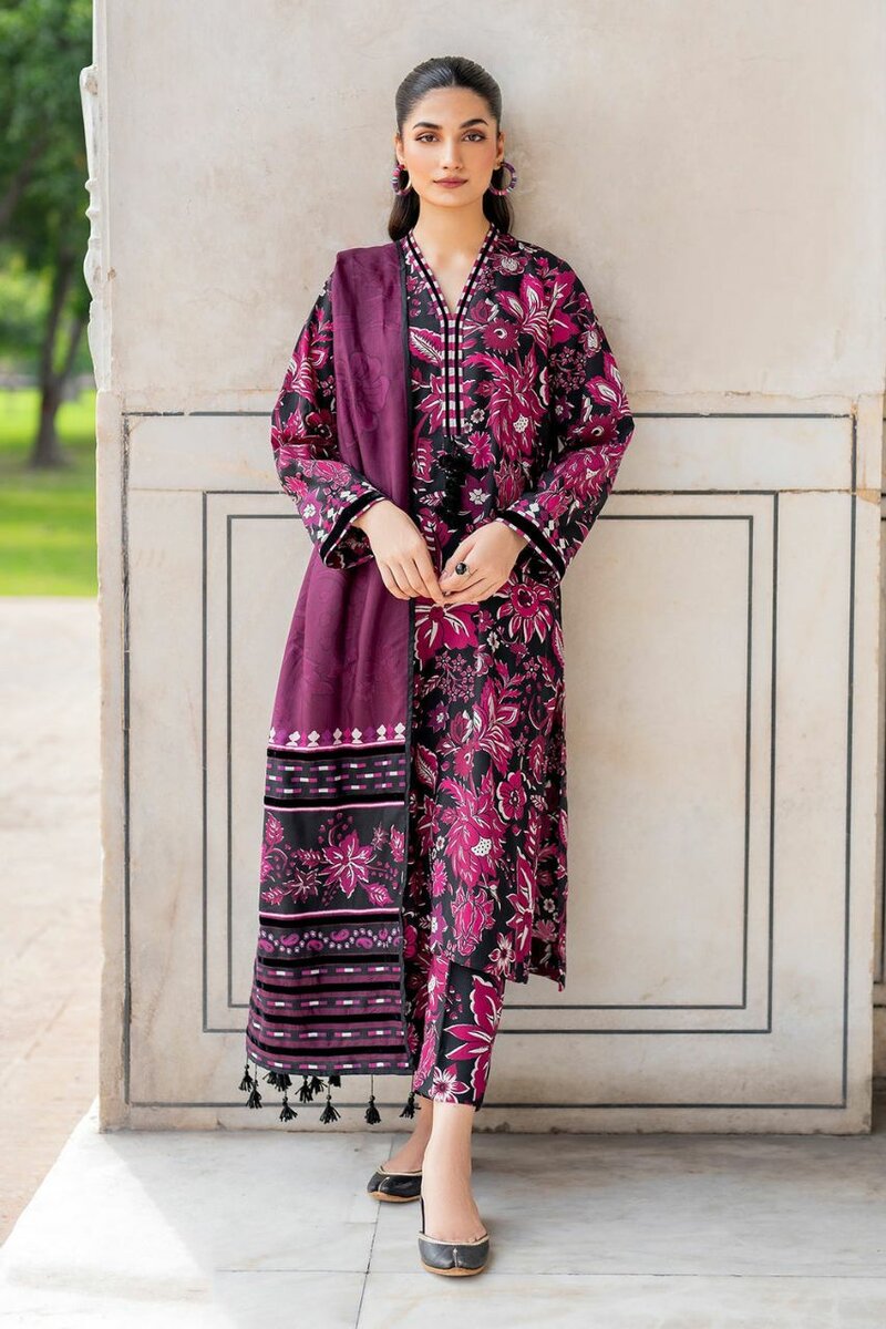3pc printed Khadar