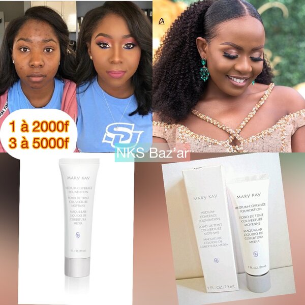 Couvrez les taches et réduisez lexcès de sébum avec MK