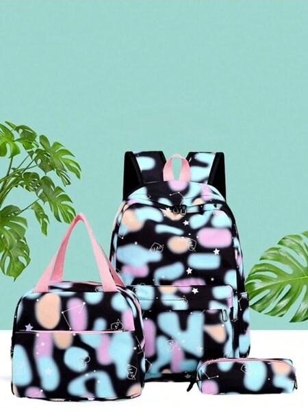 Ensemble sac à dos coloré