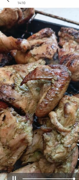 Poulet braisé Mariné Délicieux