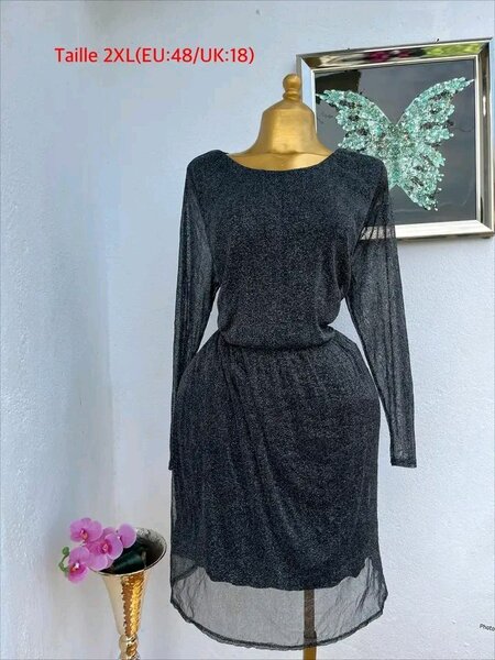 Robe longue imprimée élégante