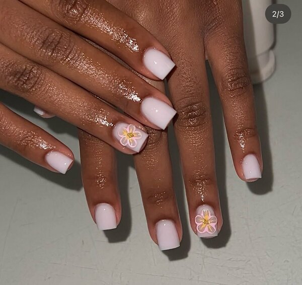 Pose ongle élégante