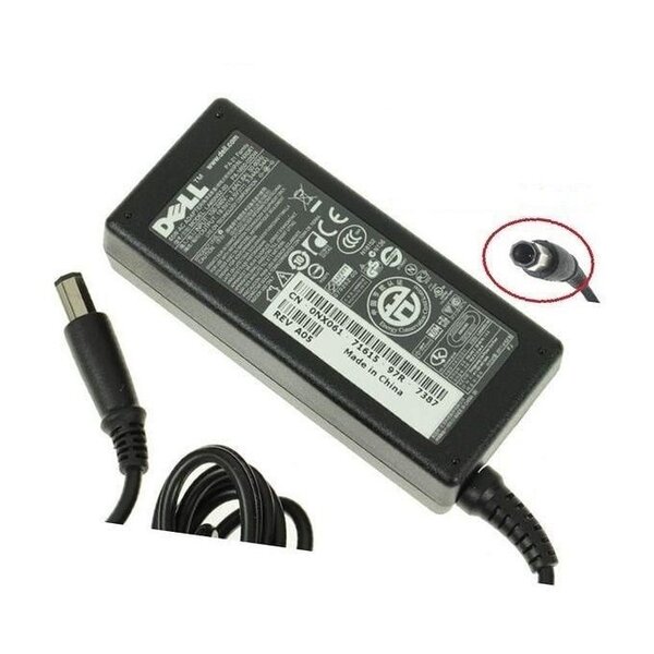 Chargeur DELL gros bout 19.5V + Câble.