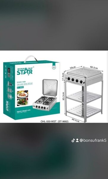 Winning Star standing buner