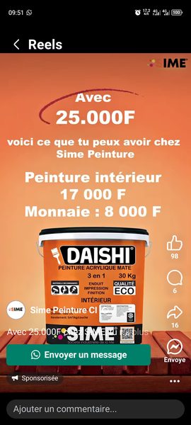Peinture bâtiment pro intérieu
