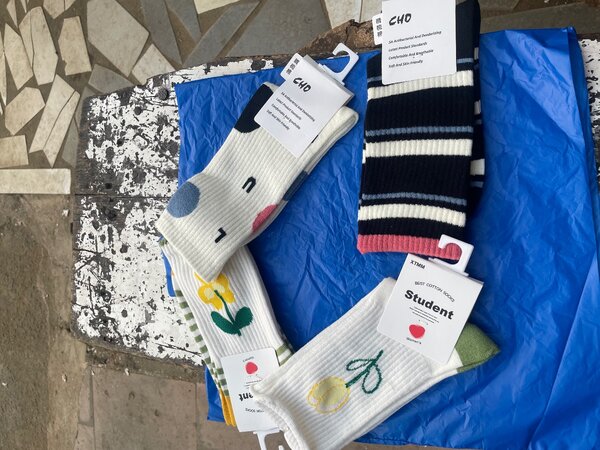 Chaussettes 100% coton