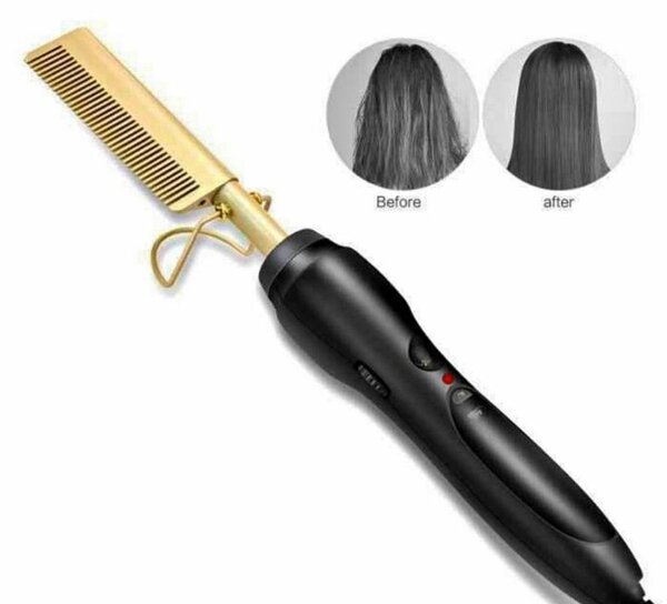 Peigne chauffante
