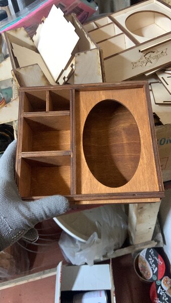 Салфетница с логотипом