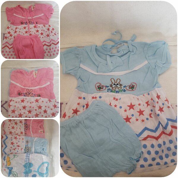 Robe Bébé Fille Coton Doux
