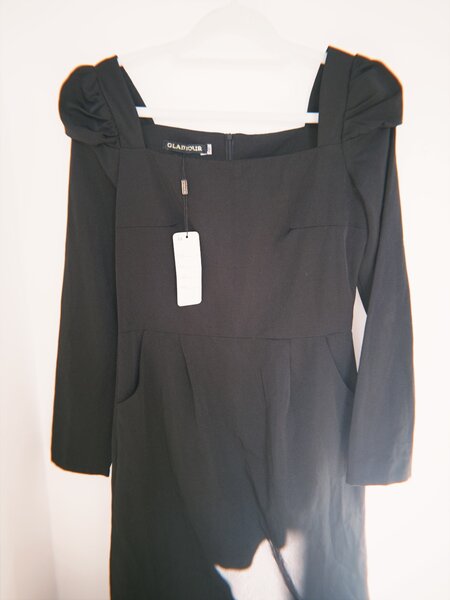 Черный вечерный платья