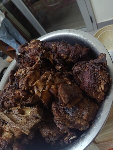 Viande de bœuf fumée le kg