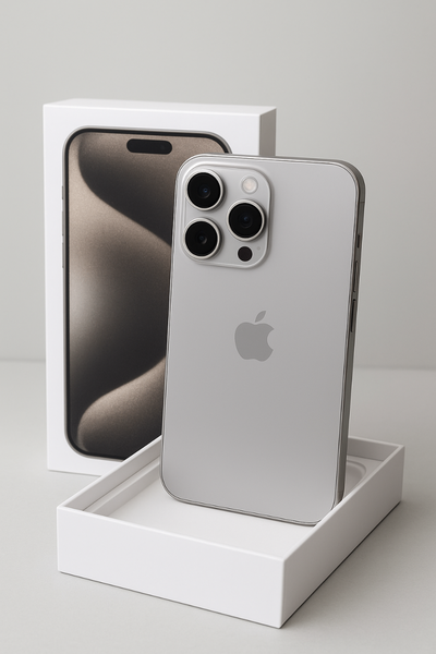 iPhone15 Pro Max Neuf Argent