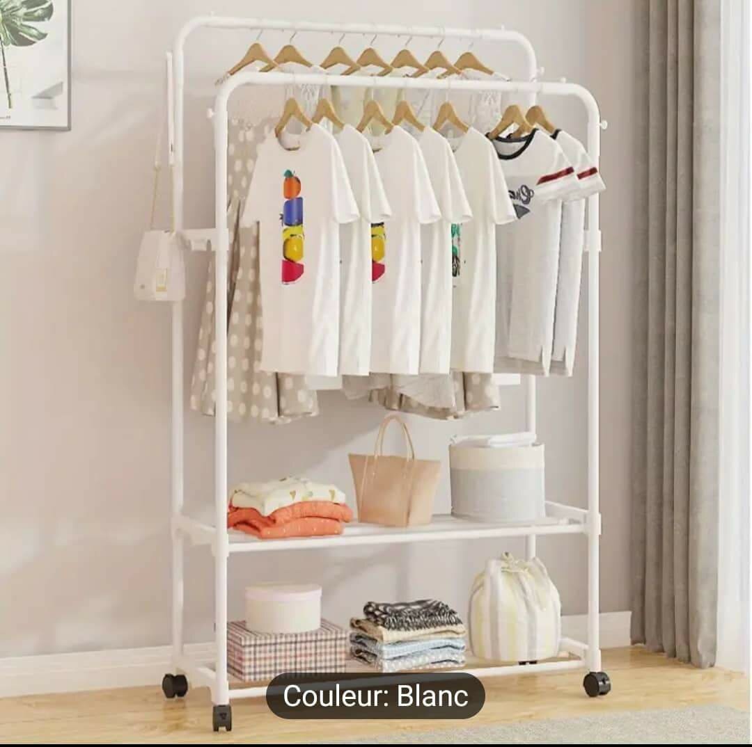 Étagères de rangement de vêtements