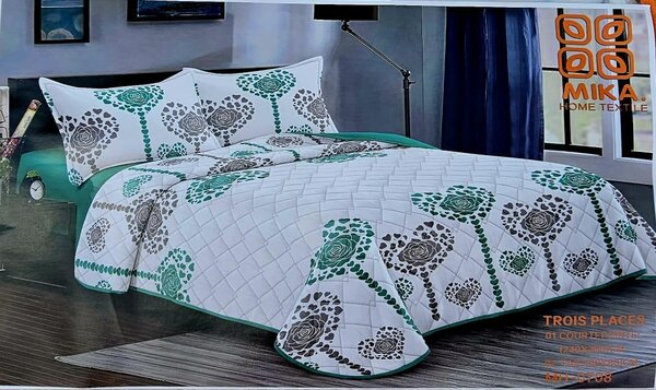 Couette imprimée florale