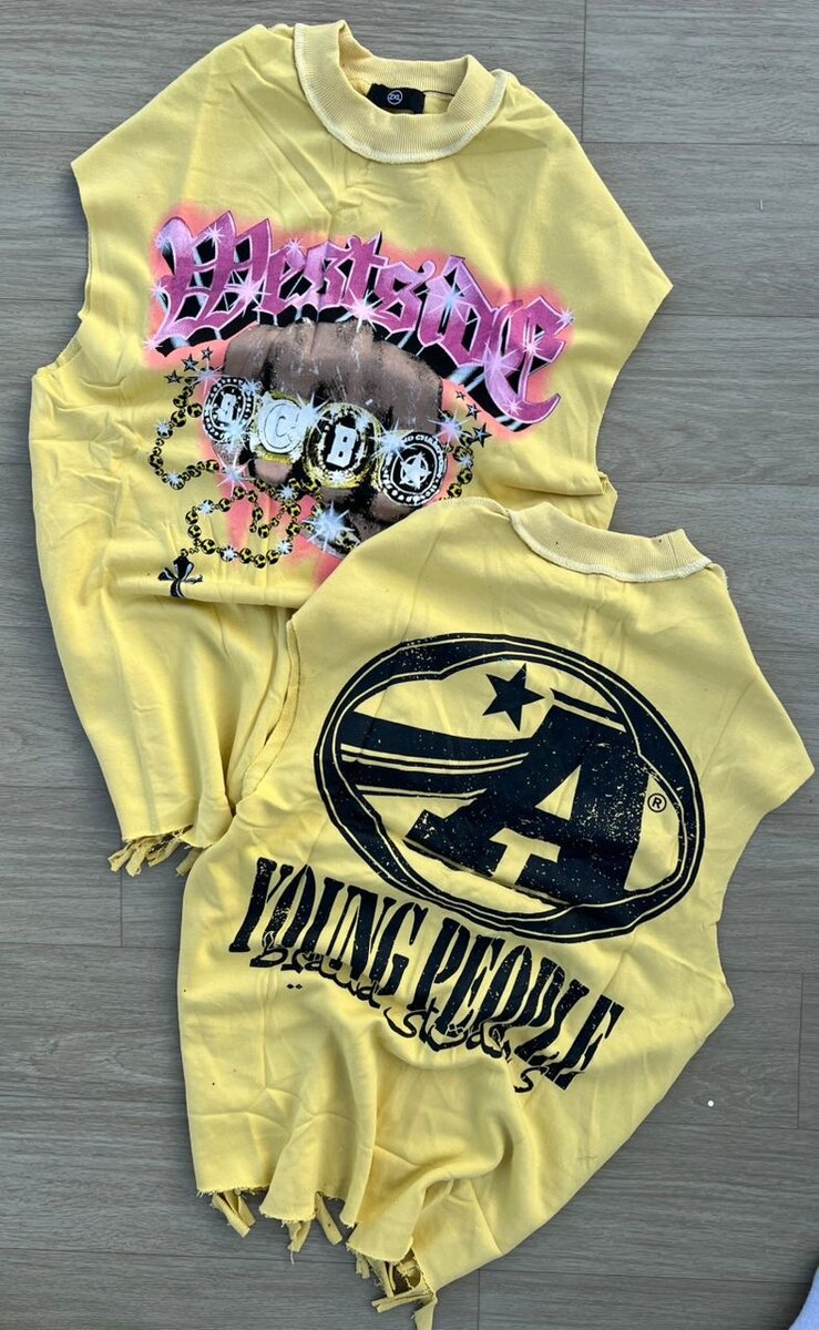 T-shirt sans manches vintage Westside