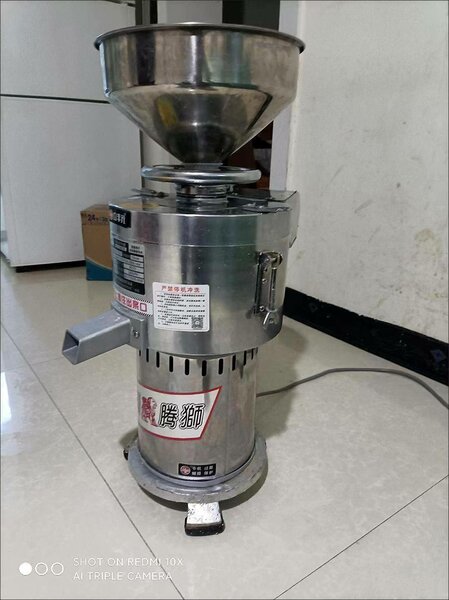 Tigernut & soyabean milk extractor machine