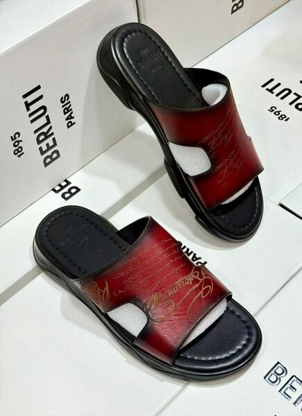 Sandales en cuir Berluti