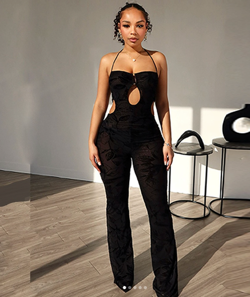 Double layered jumpsuit 