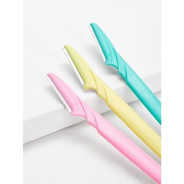 Rasoirs à sourcils colorés