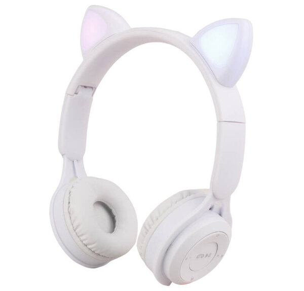 Casque Bluetooth Oreilles Lumineuses