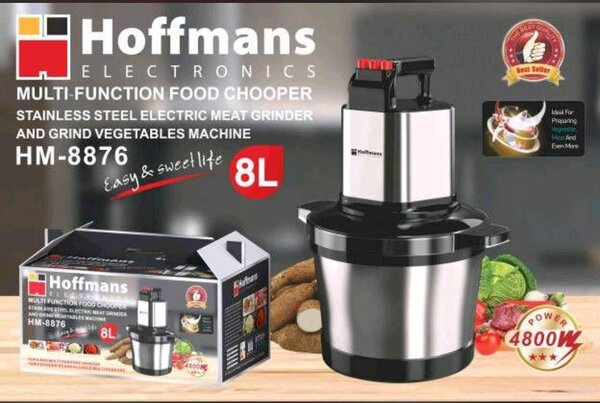Hoffmans 8 Liter multipurpose meat Grinder/yam pounder