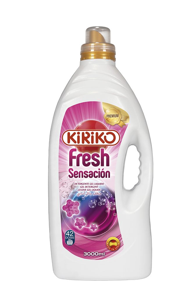 KIRIKO FRESH SENSATIONS LIQUID DETERGENT 3L