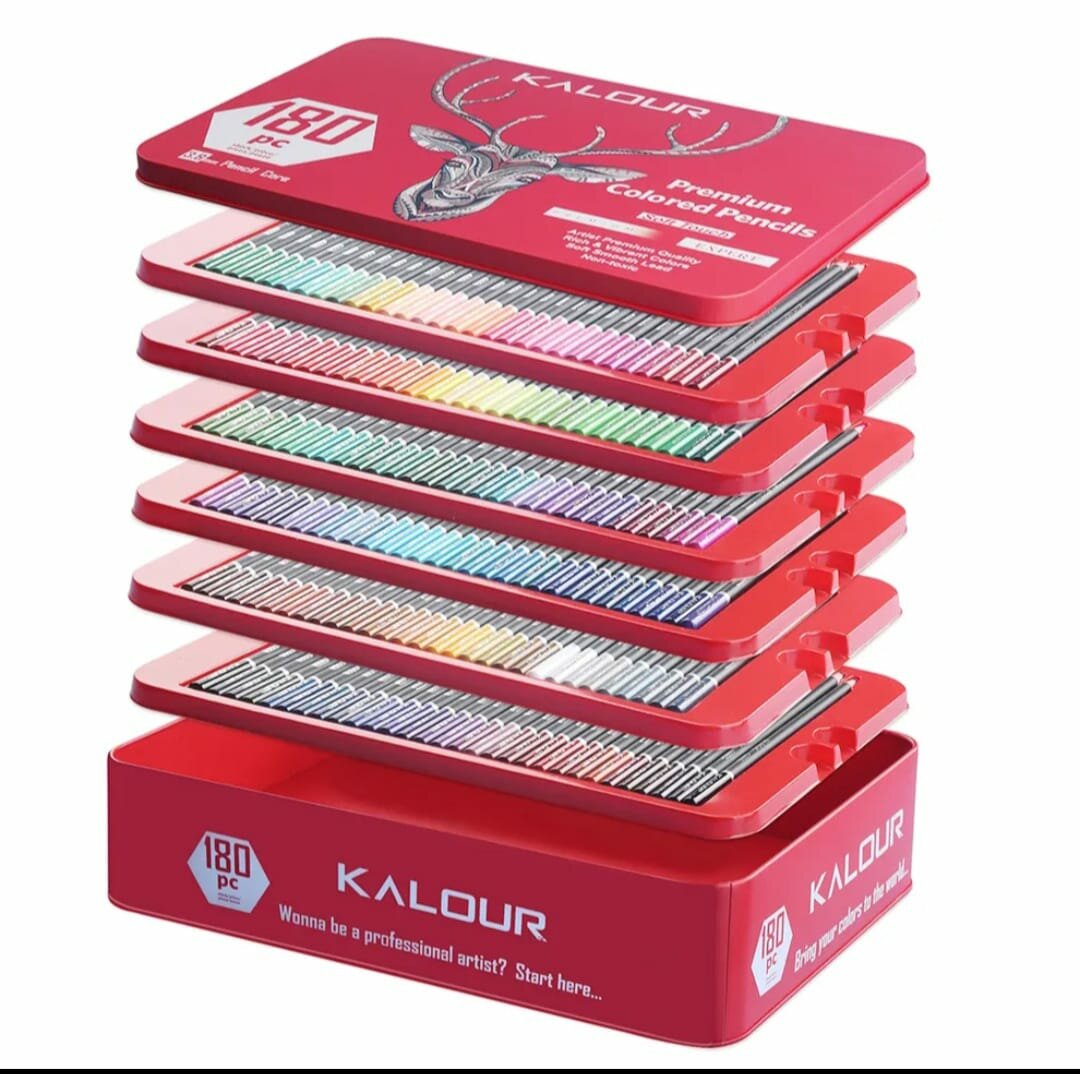 Crayons Kalour Premium 180 pcs