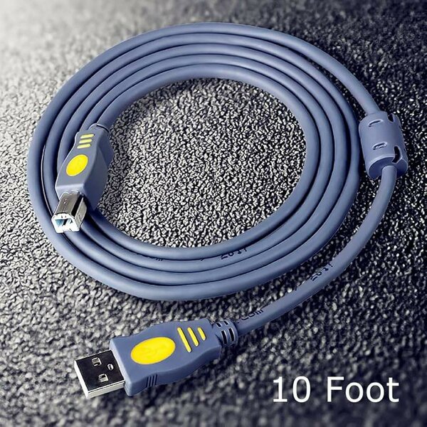 Câble USB 10 pieds robuste