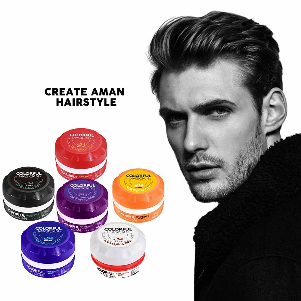 Men's Styling Hair Wax
