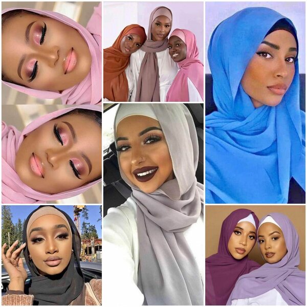 Foulard / Foulards en mousseline 