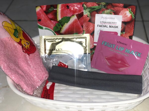 Ensemble de soins visage relaxant