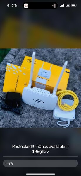 MTN 4G UNIVERSAL ROUTER( ALL NETWORKS)