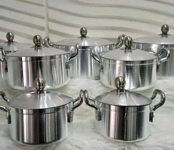 5 Pieces Silver Set