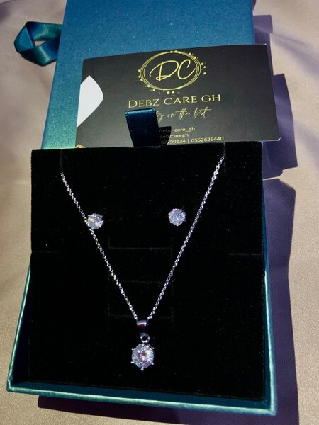 Necklace with earrings