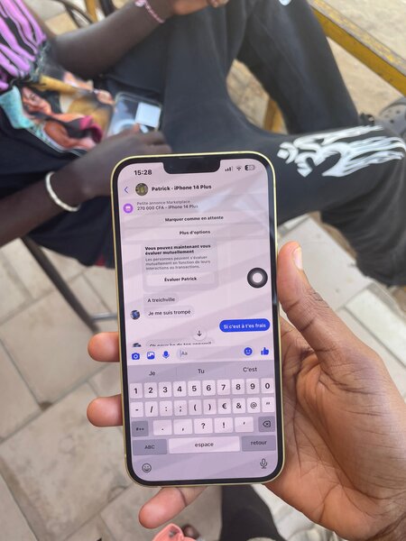 iPhone 14 Plus Jaune 128 Go