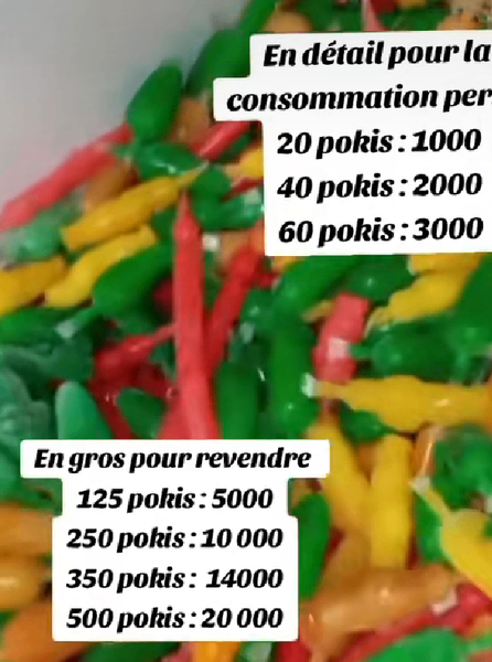 Super Poki Glacé Coloré