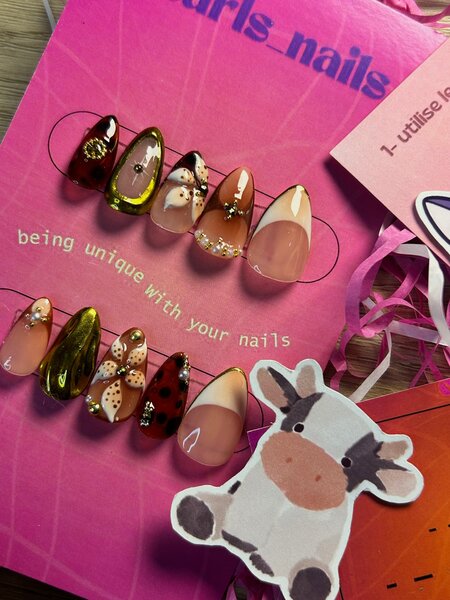 Trendy False Nail Set