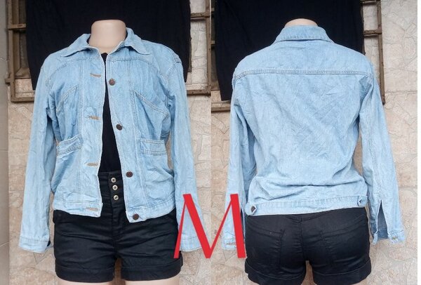 Veste en jean décontractée