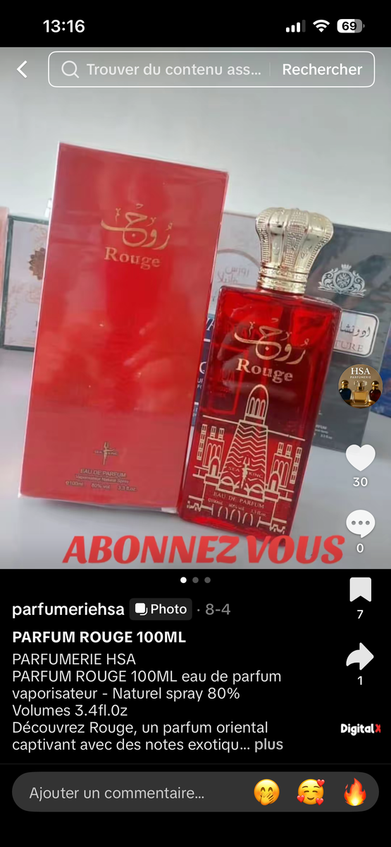 Parfum Moussuf Blue 100ml