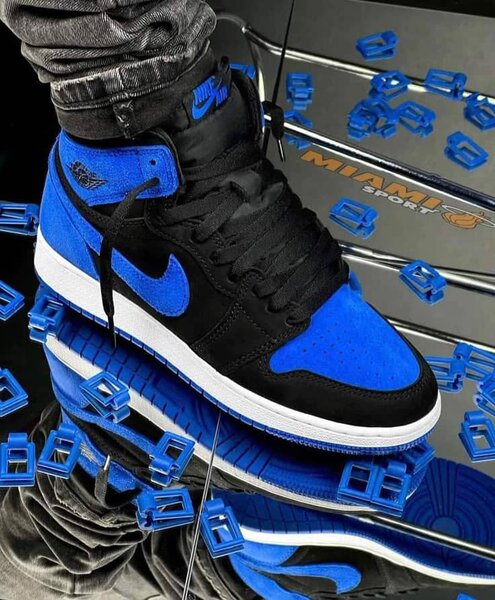 Baskets Bleu-Noir Homme