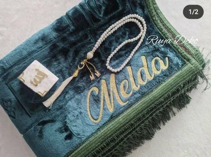 Tapis de prière personnalisé