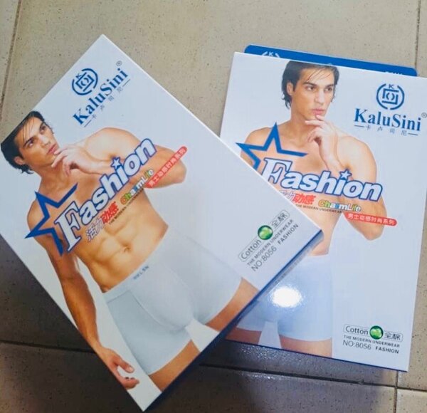 Boxers en coton pour hommes