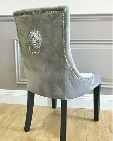 dining chair lion head knockers